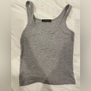 Gray brandy Melville tank top